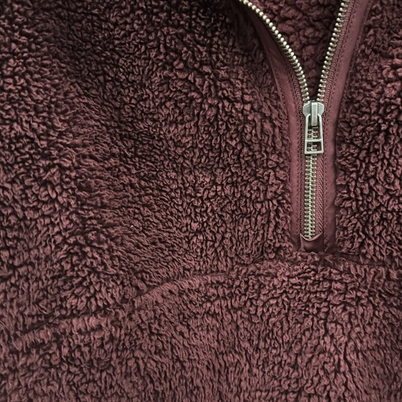 CORE fluffy polyester quarter-zip sweater - Picture 7 of 10